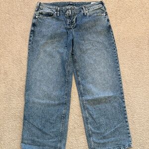 Gap Lace-Up Jeans Size 8